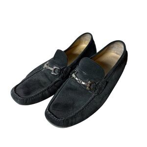 Bally Waterman Suede Horsebit Loafers – Men’s US 9